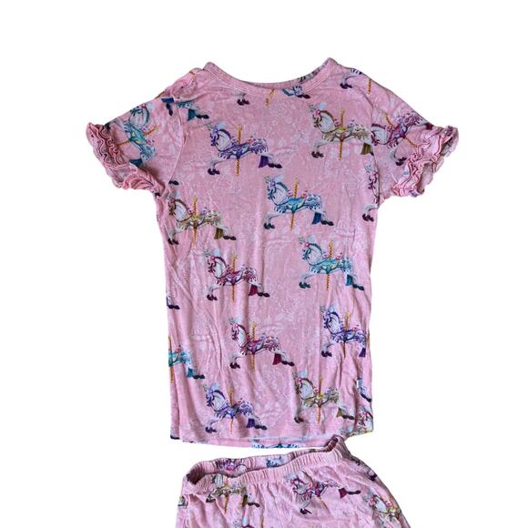 Posh Peanut carousel horse pajama set - Picture 2 of 3